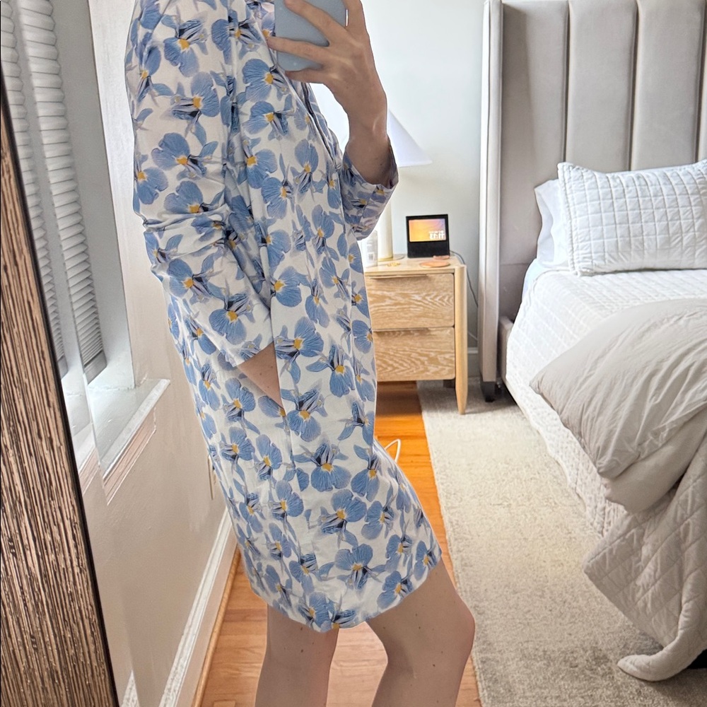 NWT COS Floral Print Collared Dress - Picture 6 of 6